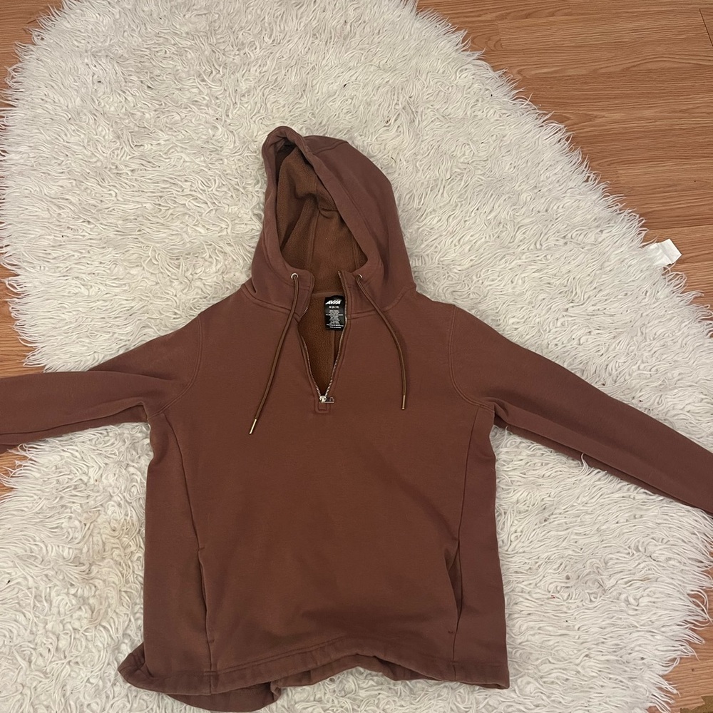 Avia brown and gold hoodie size M